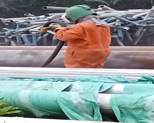 Sand Blasting Operation Sand Blasting Operation